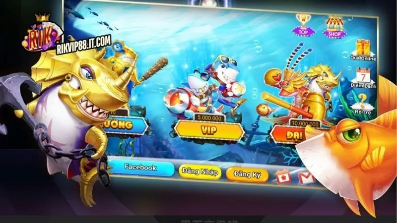 Bắn Cá Rikvip online - Thế giới game giải trí đầy màu sắc 5 Bắn cá Rikvip online
