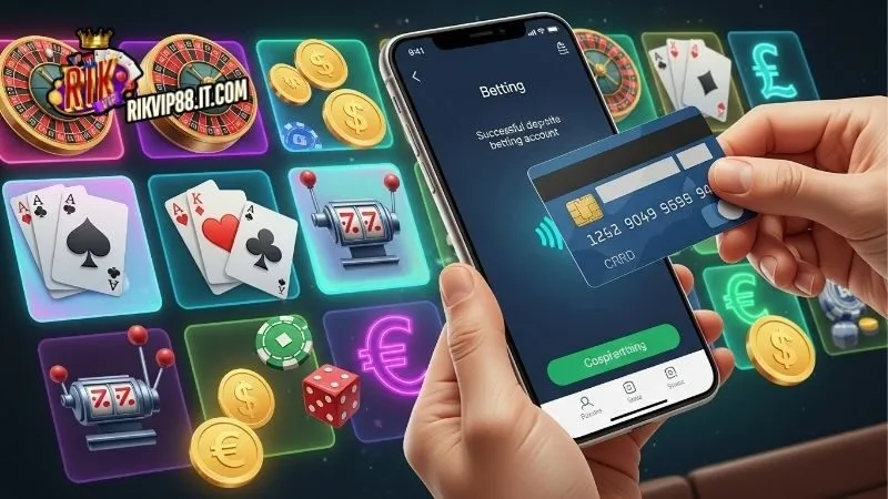 Nạp tiền Rikvip với các phương thức tiện lợi, nhanh chóng 2 Quy trình nạp tiền Rikvip dễ dàng