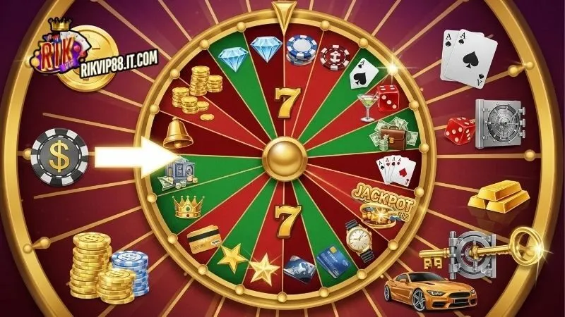 Các bước tham gia vòng quay Rikvip